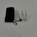 4pcs Tuning Fork for Healing Set,128Hz 256Hz 512Hz Resonance Tuning Forks with Wooden Mallet & Storage Pouch Sound Instruments for Yoga Meditation Chakra Balanci Accessories