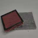 Engine+Cabin Air Filters Fit for 2011-2025 2026 Dodge Durango, 2011-2021 Jeep Grand Cherokee, 2022 Grand Cherokee WK(ALL FIT 3.6L/5.7L/6.4L) Engine Air Filter Kit Accessories# CF11183 CA10755