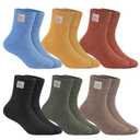 Saracat 100% Cotton Ankle Socks for Girl, Athletic Moisture Wicking Soft Breathable Cute Socks M-L