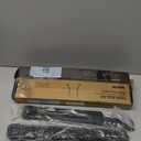 Perlegear Soundbar Mount with Adjustable Height, Sound bar Mount up to 15 lbs, Soundbar Mount Under or Above TV, Soundbar tv Mount Bracket with Detachable Long Extension Plates PGSM04B