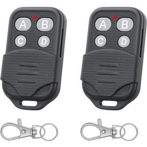 RAQUEL 2 Remote work for Genie & Overhead Intellicode Garage Door Opener Remote with Keychain,Replacement GIT-1/ACSCTG Type 1,GIT-3/ACSCTG Type 3, 4-Button