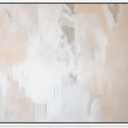 Art Remedy Muted Neutral Art Canvas, 20" x 16", White Frame, Opalescent Hues IV