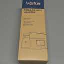 Adapter for Tesla to J1772 Adapter, Compact with Light Indicator, Compatible with Tesla Wall/Mobile/Destination Chargers, Converts Tesla to J1772 for Non-Tesla EVs (for J1772 EVs Only) (DD003C-WH, Matte White)