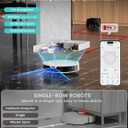 Lefant M310 Ultra Robot Vacuum and Mop, 6000Pa Suction-Slim Robotic Cleaner with ToF LiDAR Navigation, Accurate Obstacle Avoidance, WiFi/App/Alexa Control, 170min Runtime,