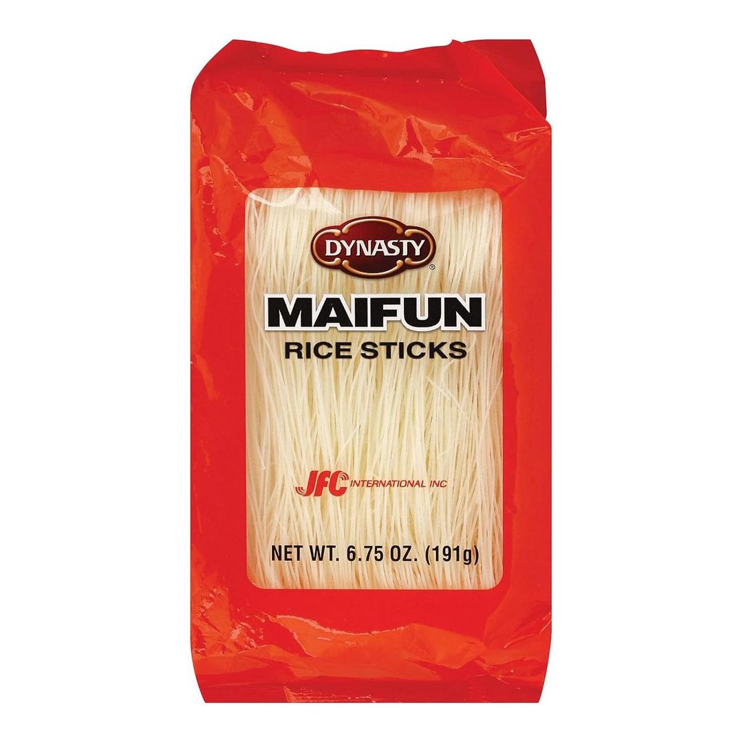 Dynasty Maifun Rice Stick, 6.75 Ounce (Pack of 12), Best By: 03/24/2028 Dynasty Maifun Rice Stick, 6.75 Ounce (Pack of 12), Best By: 03/24/2028
