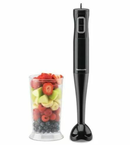 Toastmaster Immersion Hand Blender Mixer Black with 700ml Blending Cup 100W Black