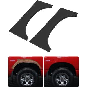 JY PERFORMANCE Rear Bed Wheel Arch Repair Panel Compatible with 2002-2008 Dodge Ram 1500,2003-2009 Dodge Ram 2500 3500,Upper Wheel Quarter Patch Panel Driver and Passenger Side,Replace for GNT56214714