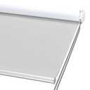 ChrisDowa 100% Blackout Roller Shade, Window Blind with Thermal Insulated, UV Protection Fabric. Total Blackout Roller Blind for Office and Home. Easy to Install.Lightgrey,33" W x 72" H
