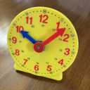 Learning Clock for Kids, Student Learning Clocks Teaching Time 12/24 Hours Geared Clock 4+Years Seller