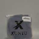 XUNYU Longline Sports Bra for Women Open Back Workout Tops Padded Yoga Tank Wide Strap Halter Crop Top Build in Bra Gym Large