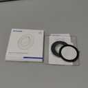 SYNCWIRE Magnetic Phone Ring Holder for MagSafe, 360 Rotation Cell Phone Grip Stand Finger Ring Kickstand Two-Sided Magnet Compatible with iPhone 17 Pro Max 16 15 14 13 12 MagSafe Accessories (Single Ring-1PCS-White)