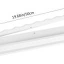 Mahjong Racks with Pushers, White Wooden American Mahjong Tile Pushers and Racks Set of 4, Mahjong Accessories (19.68 Inches)