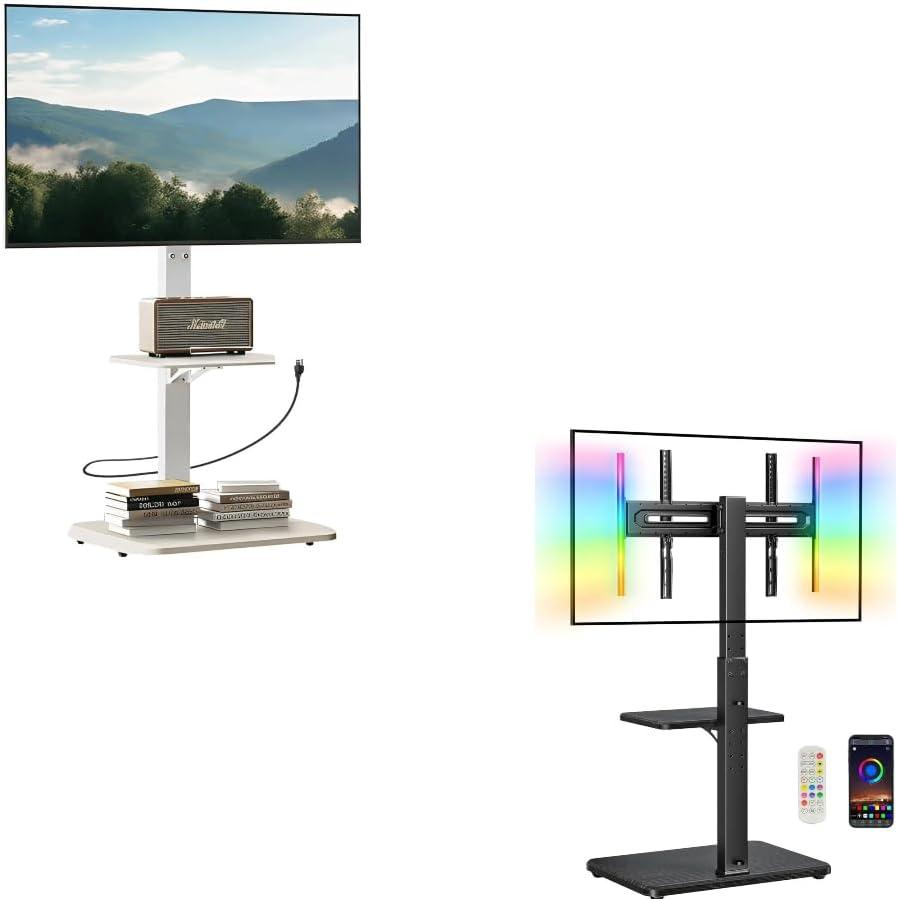 Perlegear TV Stand PGFS06W & PGFS21B