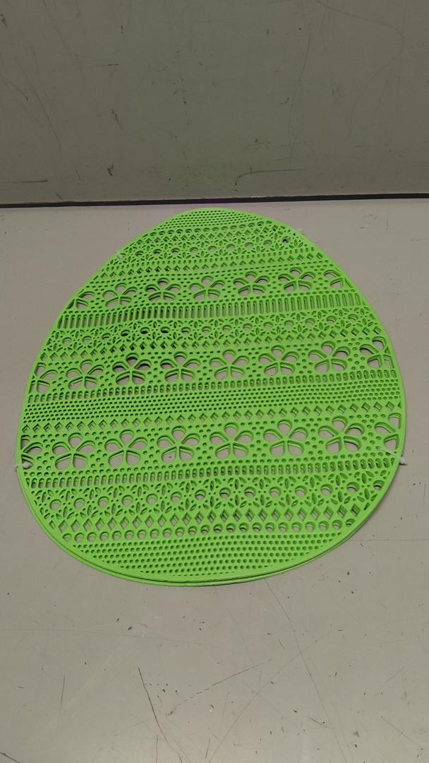 4 Pack Holiday Home™ Easter Egg placemat -Green