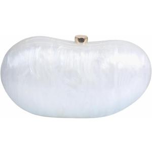 Evening Clutch Purse for Women Formal Party Purse Unique Shell Handbag Cocktail Wedding Clutch Crossbody Bag