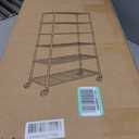 Hodonas 2300LBS Wire Shelving Unit, 36"W x 14"D x 75"H Metal Standing Shelf Units with Wheels / Leveling Feet, 6 Tier, Adjustable, Heavy Duty, and NSF Storage Shelves, Rolling Metal Shelving Wire Rack, 6 Tiers-2300LBS Loading Capacity
