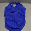 SUUKSESS Women Sexy Halter One Piece Swimsuits Ruffle Tummy Control Bathing Suit (Medium, #1 Royal Blue)