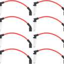 NewYall 8Pcs 10.2mm Spark Plug Ignition Wires for 1999-2019 Chevrolet GMC V8 LS1 Suburban Corvette Silverado Savana Express 1500 2500 3500 48332R 2000208 M8-48322 48322 7831