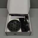 slopehill Professional Ionic Hair Dryer with Diffuser - Lightweight, Compact, Powerful & Fast Salon Blow Dryer with High Speed Brushless Motor for Travel, Women & Men (Ceramic, Dark)