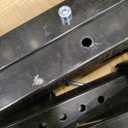 VEVOR Truck Rack, 19-34inch Extendable Truck Ladder Rack, 38.6"-43.6" Adjustable Height, 250 lbs Capacity Steel Ladder Rack for Truck, Heavy Duty Truck Bed Rack for Kayak, Surfboard, Lumber, Ladder