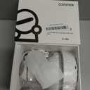 COMFIER Electric Cordless Hair Scalp Massager with Kneading 84 Massage Nodes, Handheld Portable Head Scratcher Massager for Hair Growth, Deep Clean and Stress Relax, Gifts for Men Dad (White)