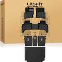 LASFIT Floor Mats for Land Rover Defender 110 2020-2026(Fit 5 Seats), All-Weather Protection TPE Car Mats 2 Rows Floor Liners & Seatback Mats & Trunk Full Set for Defender 110 Accessories, Black