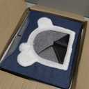 Cat Houses for Indoor Cats, Large Cat Cave with Fluffy Ball and Scratch Pad, Covered Cat Bed House, Foldable Cat Hideaway