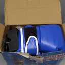 Inflatable Punching Bag for Kids 3-12, Boxing Equipment for Kids and Adults, Christmas, Birthday Gifts, Punching Bag Practice Karate, Taekwondo (Blue)