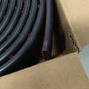 Rubber Bond Garage Wall Protectors - 4in x 12ft Strong Self-Adhesive Rubber Bumper Protectors for Garage Walls - Waterproof and Anti-Scratch Garage Wall Protector for Car Doors (Black)