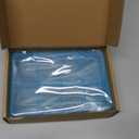 Thyle 1 Pcs Snack Box Container 8 Compartments Snack Containers Reusable Transparent Lunch Box Organizer Small Plastic Food Storage with Lids for Meal Prep School Work Travel (Blue)