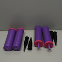 Balloon Pump Hand Held, Inflator Air Pump for Balloons - 4Way Dual Action, 2Pack: Friends can Help - Easy to Use, Sturdy Balloon Inflator Pump