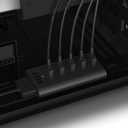 NZXT Internal USB Hub 3 - Expands 4 USB 2.0 Ports - Sleek Multifunctional Design - SATA Power Connection - Plug and Play