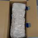 Bedsure GentleSoft Heated Blanket Throw - Soft Ribbed Flannel Electric Blanket, Heating with 4 Time Settings, 6 Heat Settings, and 3 hrs Timer Auto Shut Off, Gifts for Grandma (50x60 inches, Cream)