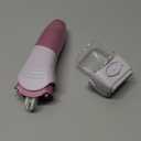 Electric Razors for Women - 7D Electric Shaver for Women, IPX8 Waterproof with USB-C Fast Charge, LED Display, 2 Speeds & Magnetic Heads, Valentines Day Gifts for her (Deep Pink)