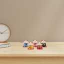 BESTOYARD 10 Pcs Mini Maneki Neko Cat Ornaments - 1.77" Feng Shui Cute Cat Figurines for Car, Home, Office Decor