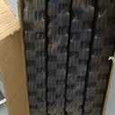 SUPERJARE 0.4'' Thick 24 Pcs 96 Sq Ft Rubber Top Exercise Equipment Mats, High Density EVA Foam Mats with Rubber Top, Interlocking Gym Flooring for Home Gym, Protective Workout Mat, Black/Blue