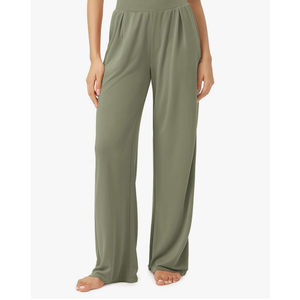 ODODOS Drapey Soft Wide Leg Pants for Women High Waist Casual Relaxed Lounge Pants with Pockets-29 Inseam