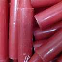 Nuanchu 26  Pcs Christmas Tree Candles for Pyramids 4 x 0.8 Inches Traditional Christmas Wax Candles for Xmas Tree Holiday Seasonal Celebration Decoration (Red)