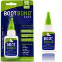 Boot Glue - Quick Dry Boot Repair Formula Works in Seconds - Tough But Flexible Glue Seal - Waterproof Boot Heel Fix Works On Shoe Heel Repair, Thick Sole Boots, Sneakers, and More