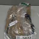 Ulisty Women Small Faux Rabbit Fur Backpack Furry Drawstring Daypack Plush Shoulder Bag brown