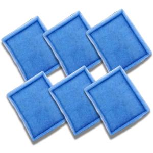 6 Pack Replacement Aquarium Filter Cartridge, Fit for Aqua-Tech 20-40/30-60 Gallon Power Filters, for Aqua-Tech EZ-Change #3 Fish Tank Filters