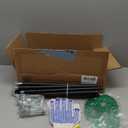 6ft Cucumber Trellis for Raised Bed, Garden Trellis for Climbing Plants Outdoor, A Frame Metal Trellis Support with Net for Vegetables Tomato Zucchini Squash Beans Peas Melons, Rose Flowers,Vines 