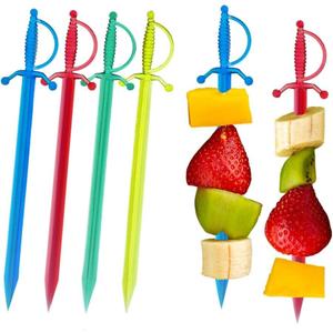 1000 Pcs Cocktail Picks Sword 7.62cm (3") - Sleek, Stylish Garnish for Cocktails, Perfect Plastic Toothpicks for Appetizers & Drinks, Versatile Fancy Skewers Food Pick for Charcuterie Parties