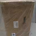 Amyhill 4 Pcs Bottle Brush Trees Christmas Stocking Holders for Mantle Metal Weighted Xmas Tree Stocking Holders Mini Christmas Village Trees with Non-Skid for Xmas Home Fireplace Holiday Decor