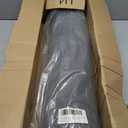 WochiTV Non Slip Drainage Mats PVC Pool Floor Mat 0.23'' Thick Outdoor Indoor Parking Space Mat for Bathroom Garage Basement Backyard Commercial Kitchen 3x10Ft (Grey)