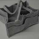 Mr. Pen- Baby Diaper Caddy Organizer, Car Caddy, Portable Organizer for Changing Table, Nursery (1 Pack, Gray)