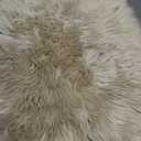 Sheepskin Area Rugs, Faux Sheep Skin Rug Pelt Natural Fur Carpet Floor Mat Seat Cover Wool Chair Pad for Home Bedroom Living Room Armchair Couch Decor,3x5,Yellow