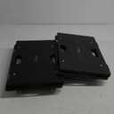 Nellyke Furniture Dolly, 2 Pack Dollies with Wheels,16'' X10'' Small Flat Dolly with 500LBS Large Capacity, Furniture Movers with Wheels Heavy Duty, Connectable and Portable, Black