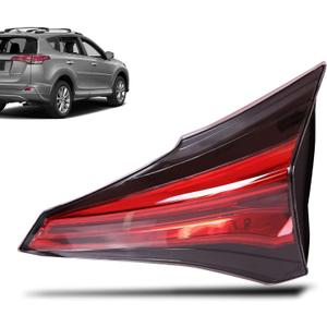 Tail Light Inner Compatible With 2016 2017 2018 Toyota Rav4 Right Passenger Side Taillight Replace 815900R030 Halogen