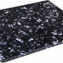 Black Block - Marble Cutting Board for Kitchen, 16 x 12 Inch Marble Pastry Slab, Heavy Duty Stone Cutting Board for Dough Kneading, Baking, Rolling, Cheese